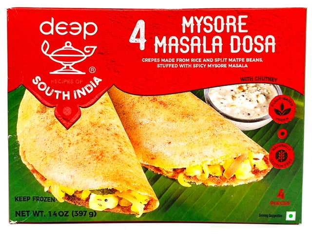 Deep Udupi Mysore Masala Dosa (4 pieces) 397g